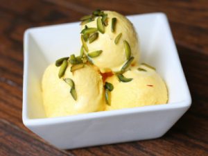 Refreshing, cold Persian ice cream