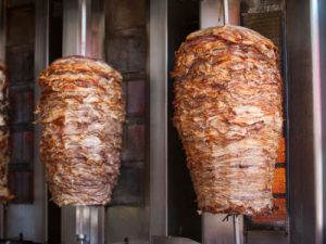 Cooking gyro beef and lamb