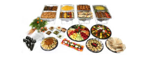 A full set of catering options