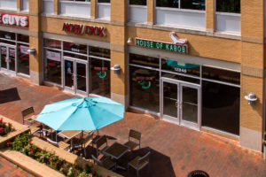 An overhead view of Moby Dick's Germantown Location