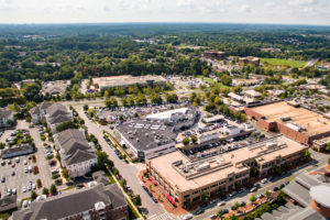 Sky shot of Moby Dick's Germantown Location