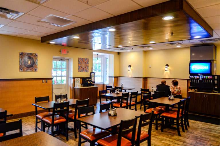 Dining area at Moby Dick's Potomac Location