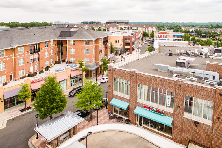 A zoomed out view of Moby Dick's Herndon Location