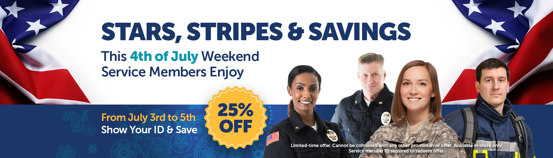 4th of July Promo